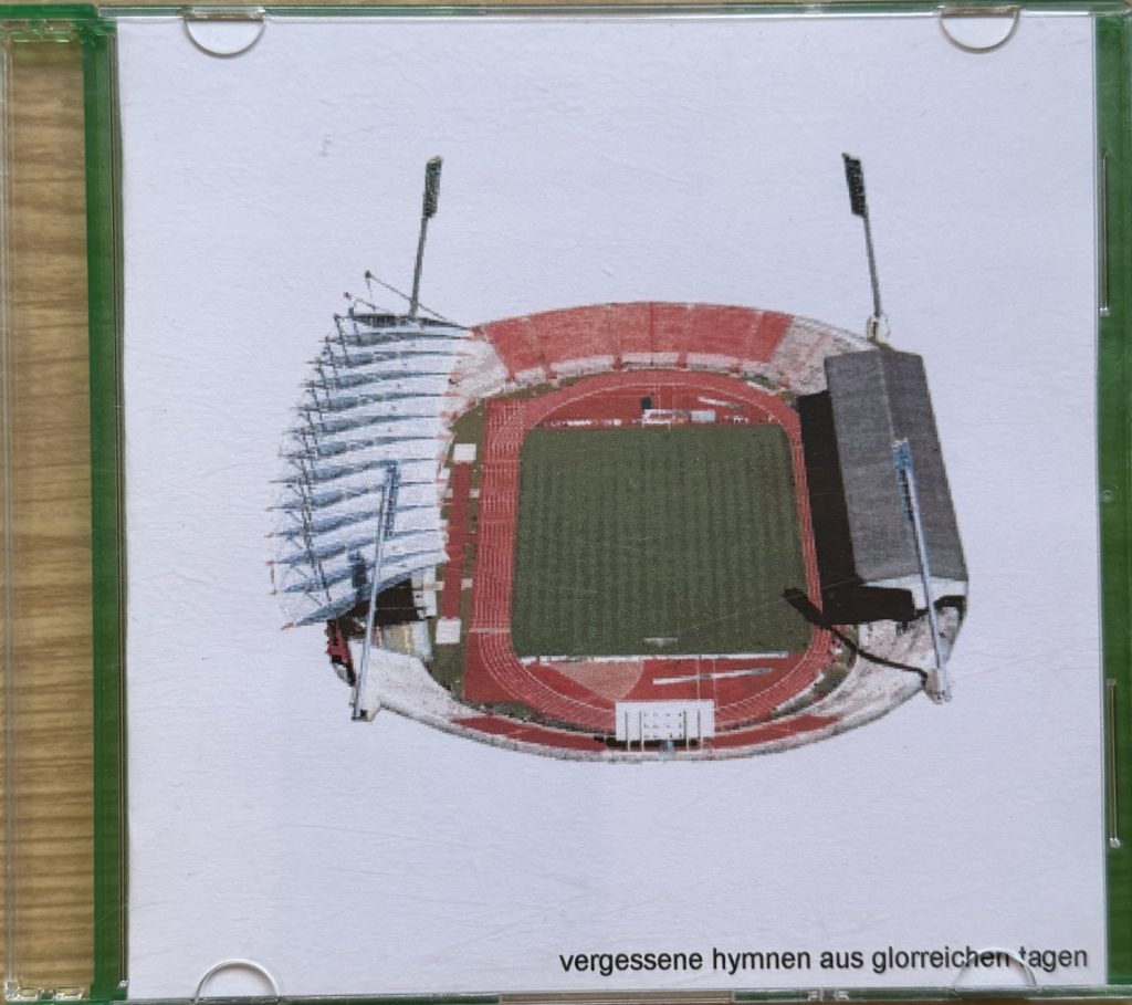 CD - Vergessene Hymnen aus glorreichen Tagen (KSC) - 1 , Königin der Nacht - DJ Team Wir sind keine Doraus (1997-, unreleased, radioedit für Stefan) 2. Blau Weiße Stürme - Kawenzmänner (unreleased- live im Jubez)