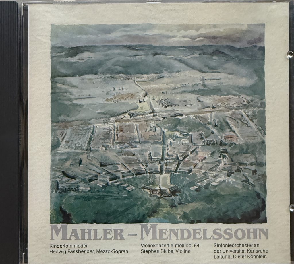 Mahler - Mendelssohn - Sinfonieorchester der Universität Karlsruhe Leitung: Dieter Köhnlein -Zum 50. Jahrestag der "Kristallnacht" am 9. November 1938