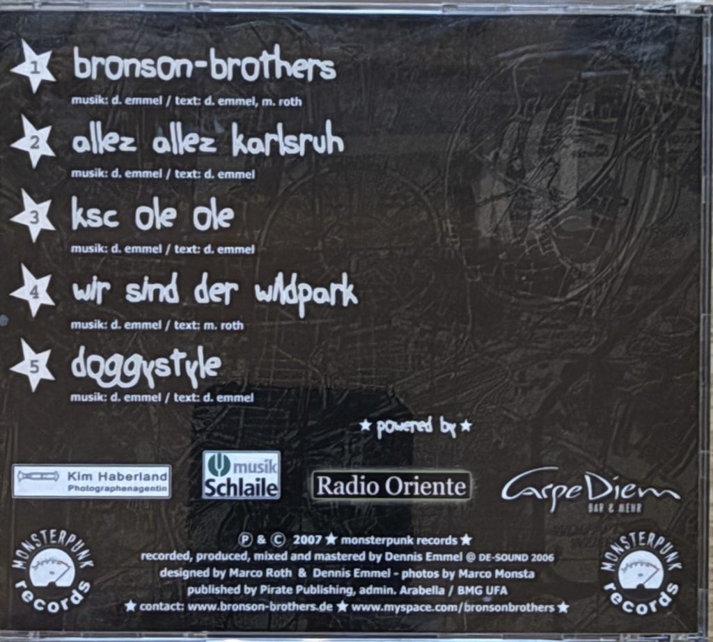 Bronson Brothers - Includig Hitsingel KSC Olé Olé