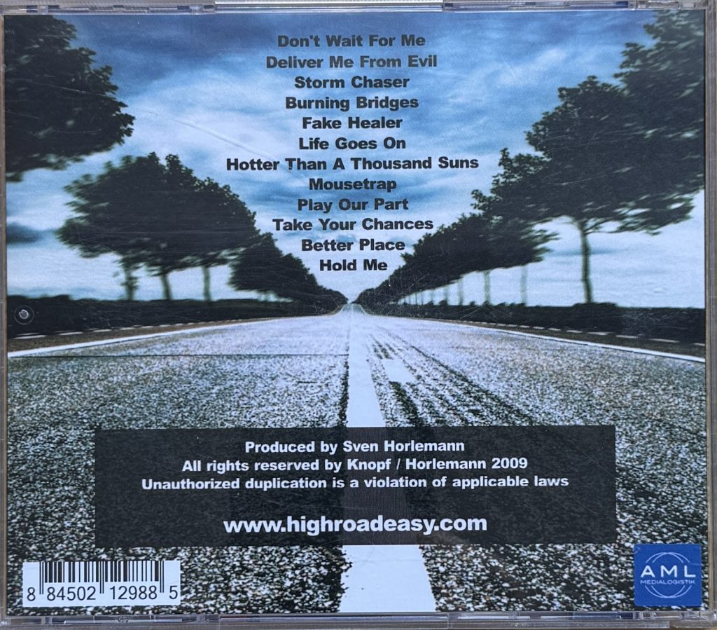 High Road Easy - Hotter than a thousand suns - CD