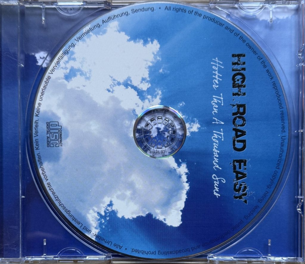 High Road Easy  - Hotter than a thousand suns - CD