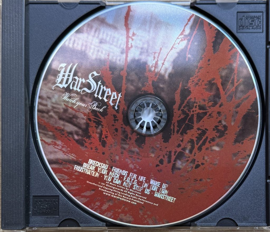 Warstreet - Watch your back -CD