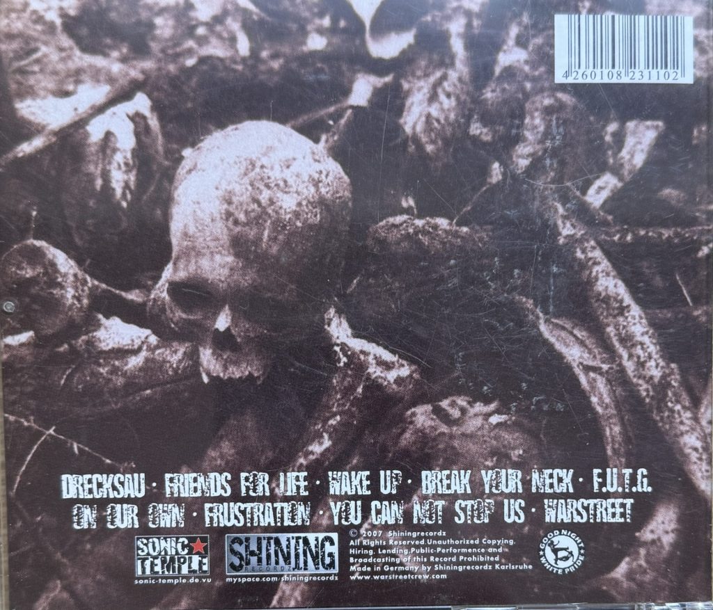 Warstreet - Watch your back -CD