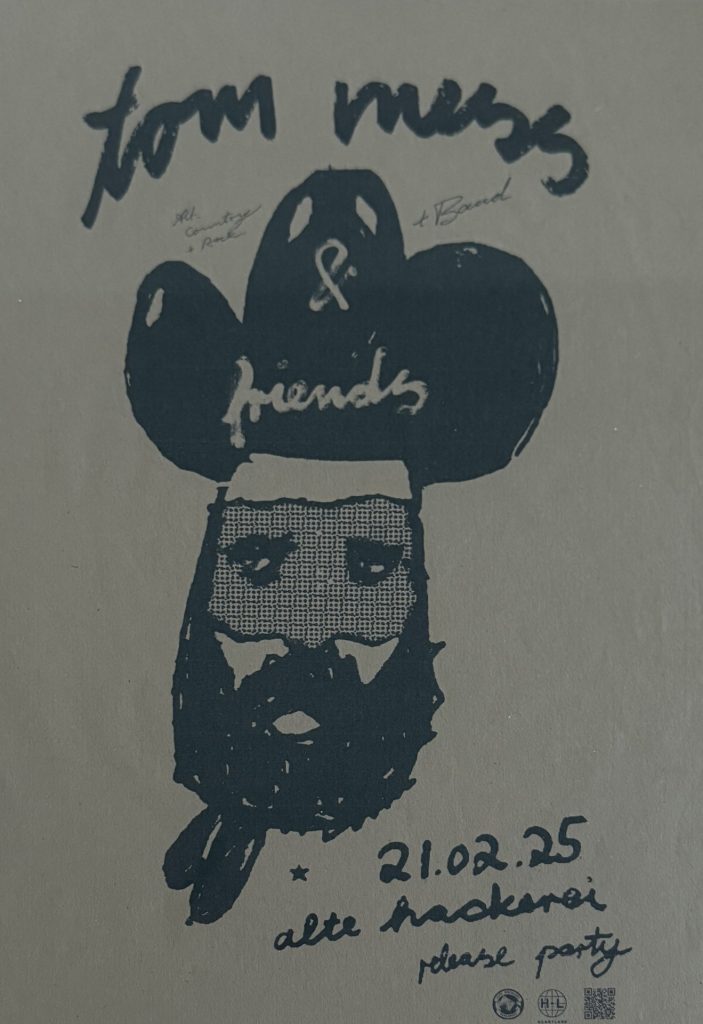Tom Mess am 21.02.2025 in der Alten Hackerei (Release Party)