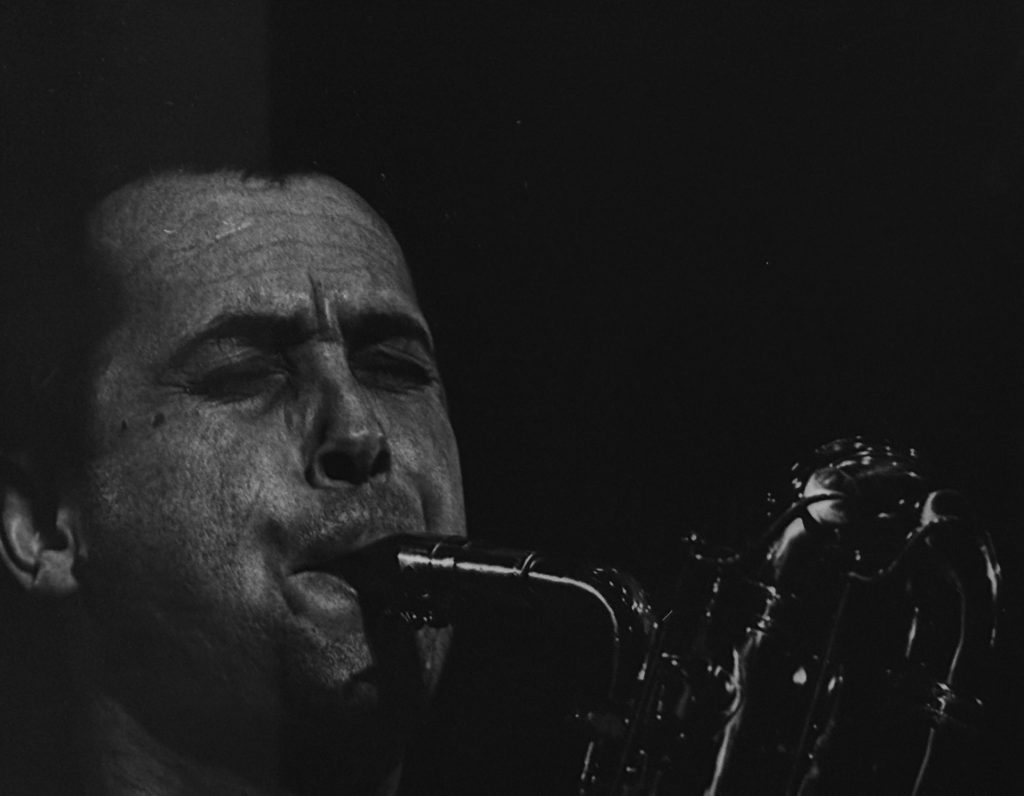 Unbekannter Jazzmusiker (Fotograf: Peter Lober)