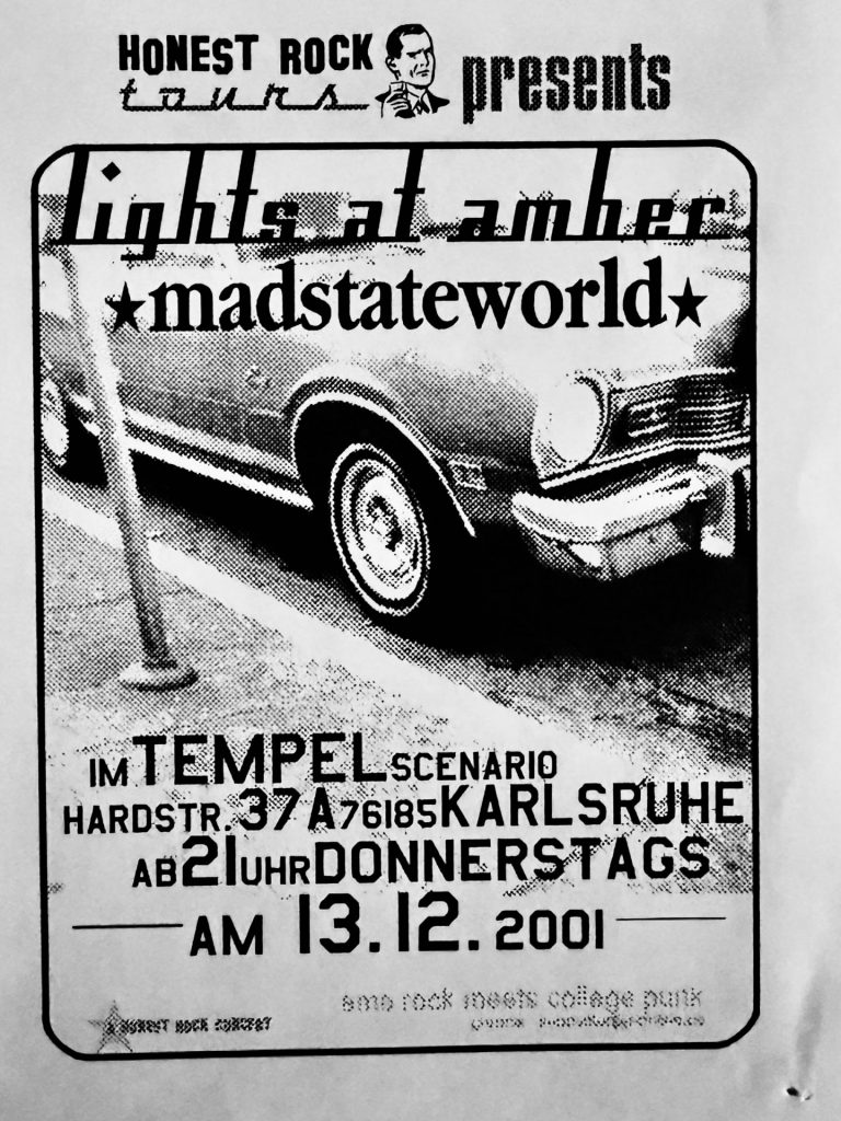 Madstateworld im Tempel Scenario Hardstraße 37 A 76185 Karlsruhe am 13.12.2001