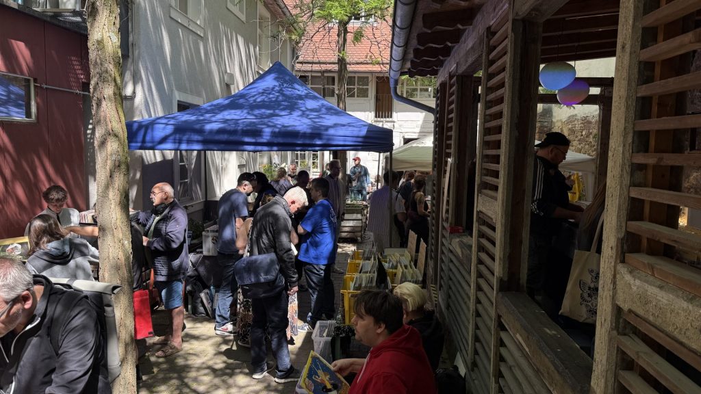 Vinylflohmarkt in der Kulturküche