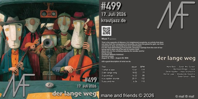 Tonspur Nr.40: Mane and Friends „Der lange Weg (maf #499)“