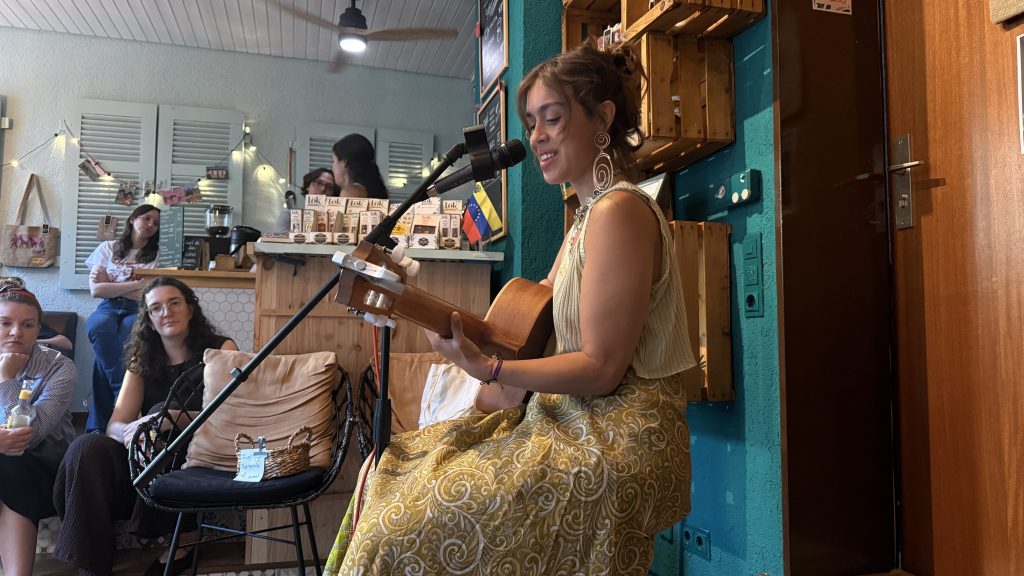 Fernanda Tarrech in den Finca-Roasters am 26.09.2026 in Karlsruhe