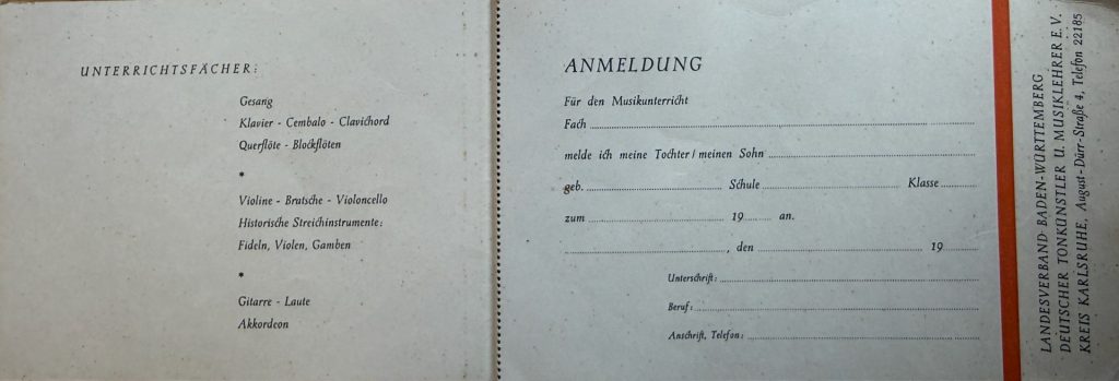 Landesverband Anmeldung Innenseite
