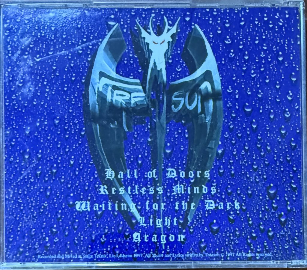 Treason CD Hall of Doors 1997 Rückseite