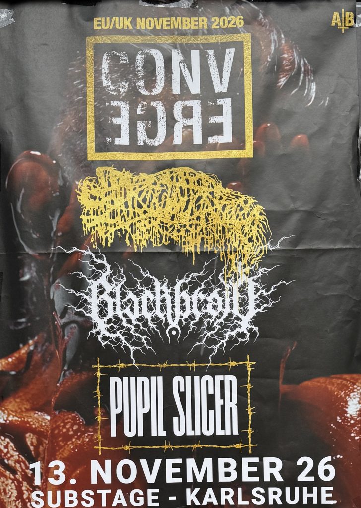 Converge, Pupil Slicer im Substage am 13 November 2026