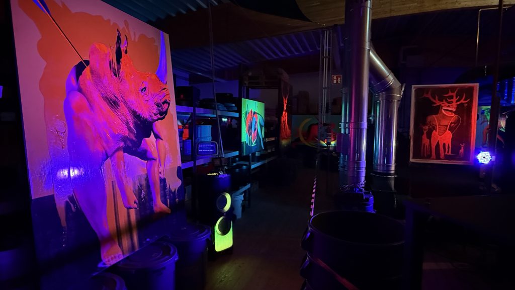 Daënk beim Röstwerk Herzogkaffee zur Vernissage von Marc Felten am 24.10.2026
