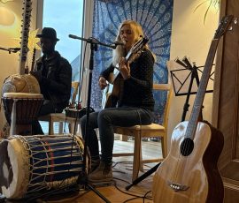 Anne Pe und Moussa Cissohko am 30.11.2025 (Wohnzimmerkonzert in Offenburg) Anne Pe und Moussa Cissohko am 30.11.2025 (Wohnzimmerkonzert in Offenburg)