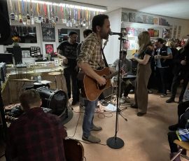 Tom Mess im Dixigas Record Store,Kalsruhe, 16.01.2025 Tom Mess im Dixigas Record Store,Kalsruhe, 16.01.2025