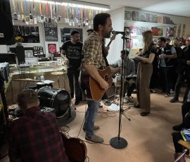 Tom Mess im Dixigas Record Store,Kalsruhe, 16.01.2025 Tom Mess im Dixigas Record Store,Kalsruhe, 16.01.2025