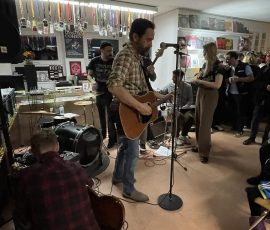 Tom Mess im Dixigas Record Store,Kalsruhe, 16.01.2025 Tom Mess im Dixigas Record Store,Kalsruhe, 16.01.2025