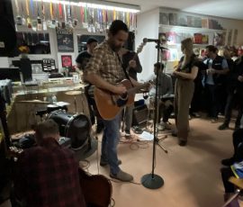 Tom Mess im Dixigas Record Store,Kalsruhe, 16.01.2025 Tom Mess im Dixigas Record Store,Kalsruhe, 16.01.2025