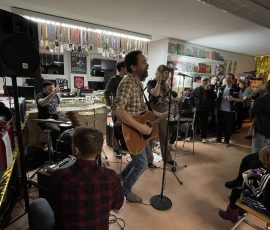 Tom Mess im Dixigas Record Store,Kalsruhe, 16.01.2025 Tom Mess im Dixigas Record Store,Kalsruhe, 16.01.2025