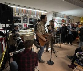 Tom Mess im Dixigas Record Store,Kalsruhe, 16.01.2025 Tom Mess im Dixigas Record Store,Kalsruhe, 16.01.2025