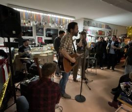 Tom Mess im Dixigas Record Store,Kalsruhe, 16.01.2025 Tom Mess im Dixigas Record Store,Kalsruhe, 16.01.2025