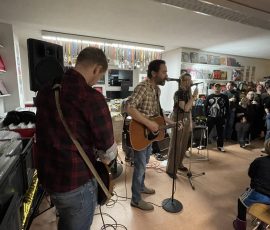 Tom Mess im Dixigas Record Store,Kalsruhe, 16.01.2025 Tom Mess im Dixigas Record Store,Kalsruhe, 16.01.2025