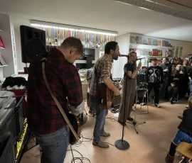 Tom Mess im Dixigas Record Store,Kalsruhe, 16.01.2025 Tom Mess im Dixigas Record Store,Kalsruhe, 16.01.2025