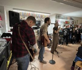 Tom Mess im Dixigas Record Store,Kalsruhe, 16.01.2025 Tom Mess im Dixigas Record Store,Kalsruhe, 16.01.2025