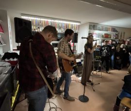 Tom Mess im Dixigas Record Store,Kalsruhe, 16.01.2025 Tom Mess im Dixigas Record Store,Kalsruhe, 16.01.2025