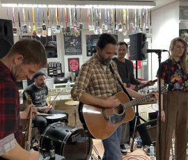 Tom Mess im Dixigas Record Store,Kalsruhe, 16.01.2025 Tom Mess im Dixigas Record Store,Kalsruhe, 16.01.2025