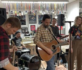 Tom Mess im Dixigas Record Store,Kalsruhe, 16.01.2025 Tom Mess im Dixigas Record Store,Kalsruhe, 16.01.2025