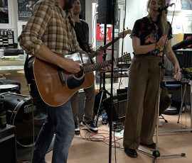 Tom Mess im Dixigas Record Store,Kalsruhe, 16.01.2025 Tom Mess im Dixigas Record Store,Kalsruhe, 16.01.2025