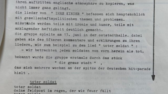 Groovy war eine Zeitschrift des interkonfessionellen Jugendclubs Wr an der Friedenskirche in Karlsruhe Weiherfeld - Ihre Kinder