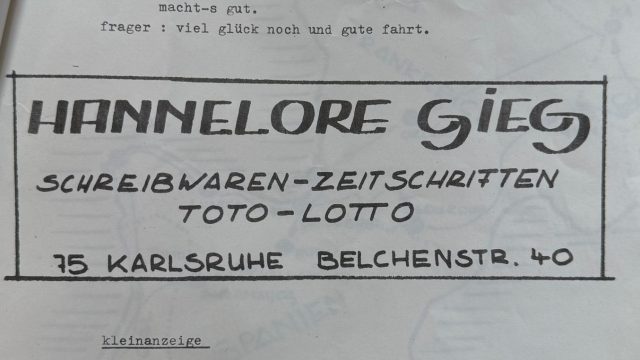 Groovy war eine Zeitschrift des interkonfessionellen Jugendclubs Wr an der Friedenskirche in Karlsruhe Weiherfeld - Interview mit Emerson, Lake & Palmer - Teil 2